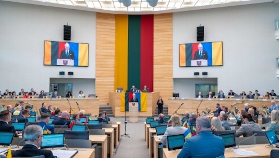 President Nauseda warns Lithuania must adapt to a more dangerous world