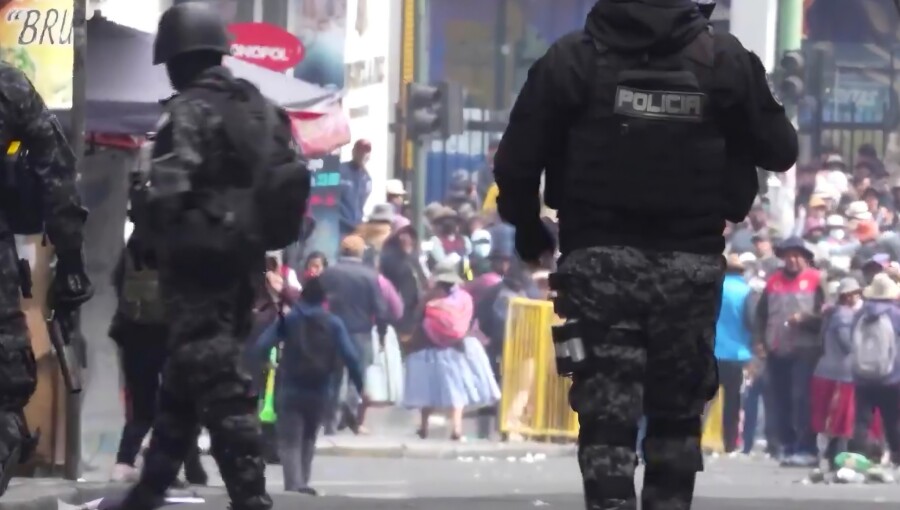 Bolivia shuns emergency rule as Morales-backed protests tighten grip on La Paz