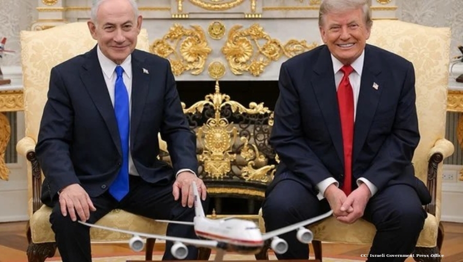 Netanyahu and Trump praise White House meeting as US and Saudi forces strike IRGC-backed militias